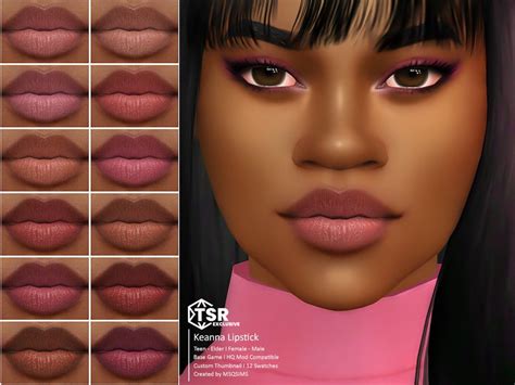 Msqsims Keanna Lipstick In 2024 Sims 4 Cc Makeup Sims 4 Sims