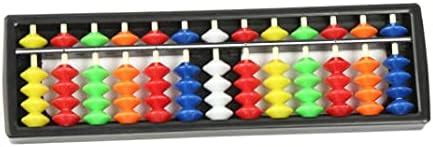 1pc Plastique Abacus Arithmétique Soroban Outil de calcul 13 tiges avec