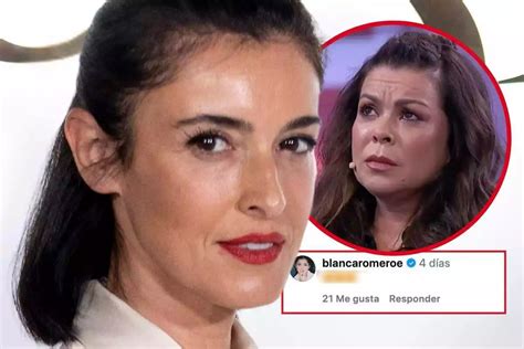 Blanca Romero revela con un mensaje su verdadera relación con María