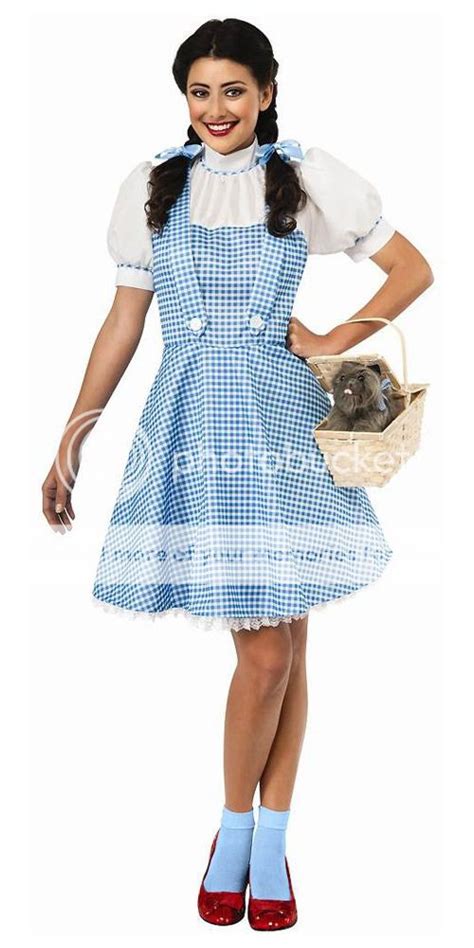 The Wizard Of Oz Dorothy Halloween Costume Dress Adult Woman 887378 Ebay