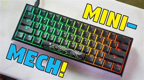 Ducky One 2 Mini Mechanical Keyboard Unboxing And Review Youtube