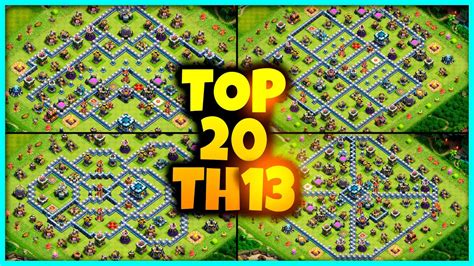 NEW BEST TH13 BASE WAR TROPHY Base Link 2023 Top20 Town Hall 13