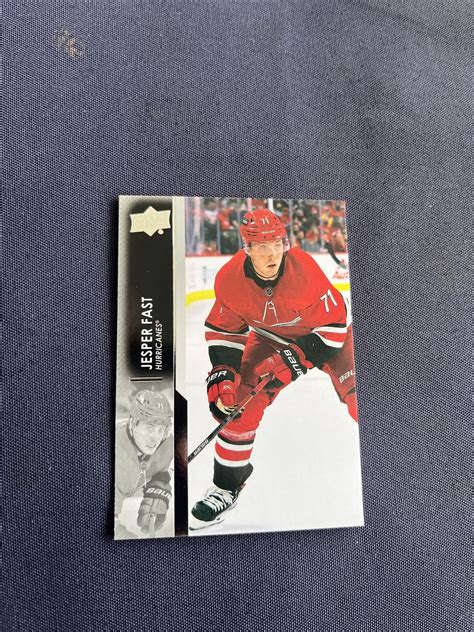 Upper Deck Series Jesper Fast Carolina Hurricanes Ebay