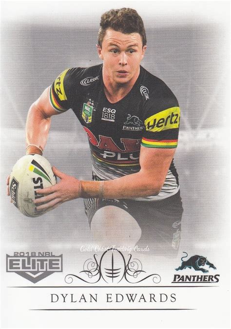 Nrl Elite Common Card Base Dylan Edwards Penrith Panthers