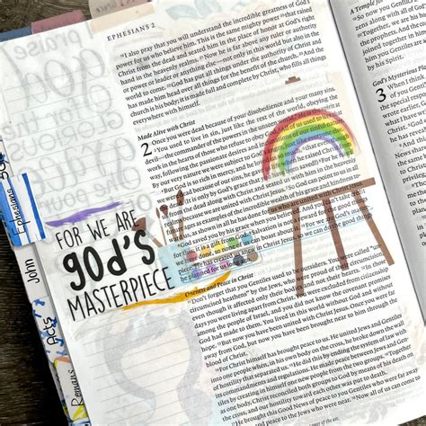 Printable Bible Journaling Stickers Created For Stickers Etsy