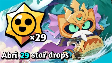 ABRI 29 STAR DROPS e PEGUEI 60 MIL TROFÉUS no BRAWL STARS YouTube