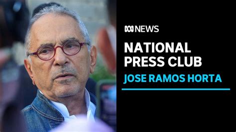 In Full President Of Timor Leste Jose Ramos Horta Discusses Tensions