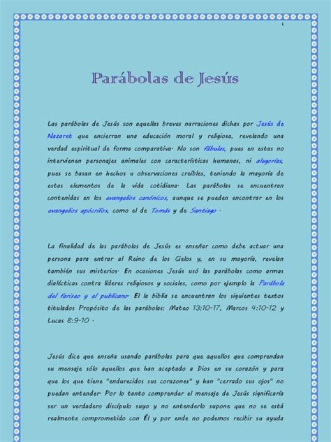 Pdf Educando Con Las Par Bolas De Jes S Dokumen Tips