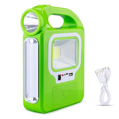 Tansoren In Solar Usb Rechargeable Brightest Cob Led Camping