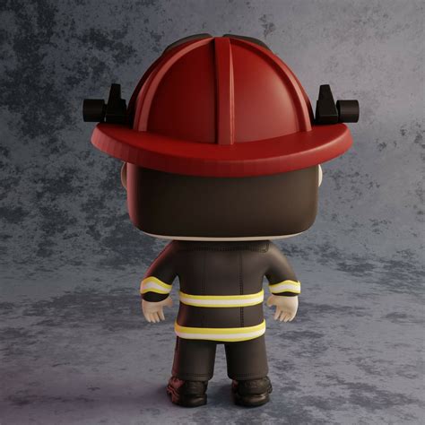 Archivo STL Funko Bombero Diseño imprimible en 3D para descargarCults