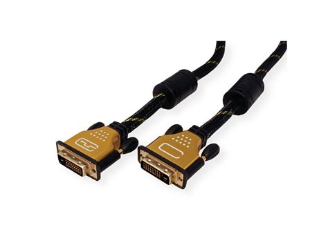 Roline Gold Monitorkabel Dvi St St Dual Link M Secomp