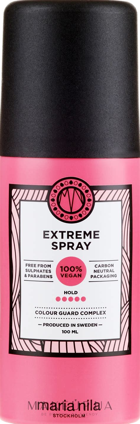 Maria Nila Style Finish Extreme Spray Лак для волос сильной