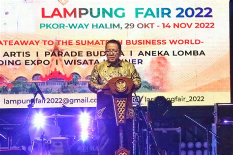 LF 2022 Resmi Dibuka Gubernur Dorong UMKM Tingkatkan Pertumbuhan