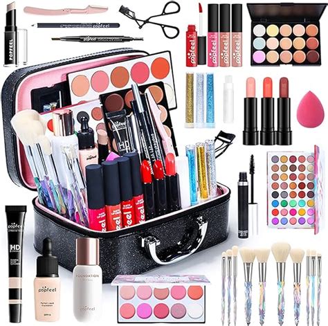 Set Trucco Professionale MKNZOME 34 Pezzi Set Trucchi Donna Make Up