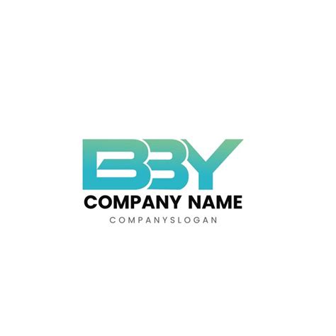Premium Vector | Bby initial logo
