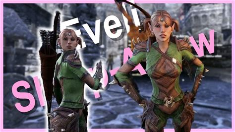 Eveli Sharp Arrow Elder Scrolls Online Main Characters YouTube