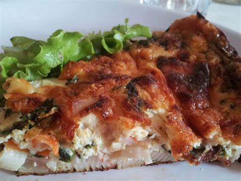 Quiche Légère épinard Surimi Sans Pâte Recette De Quiche Légère