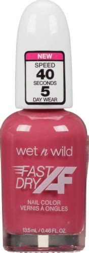 Wet N Wild Fast Dry AF Nail Color Happy Rosy Day 0 46 Fl Oz Kroger