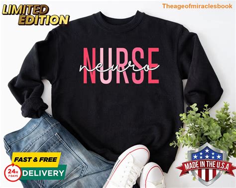 Vintage Neuro Trauma Icu Nurse Neurology Nurse Neuroscience T Shirt