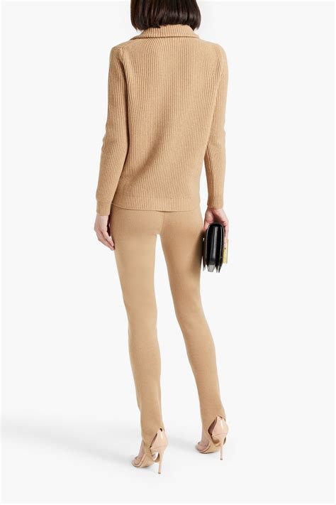 Tom Ford Ribbed Wool And Cashmere Blend Cardigan The Outnet