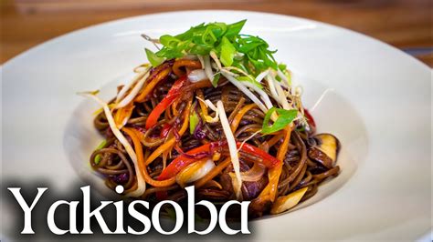 Rezept Yakisoba Gebratene Nudeln Japanische Vegetarische Nudeln By