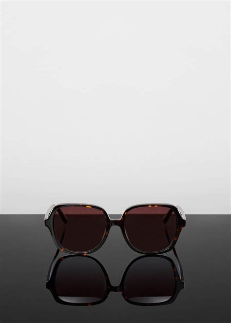 Mango Tortoiseshell Square Sunglasses In Brown Endource