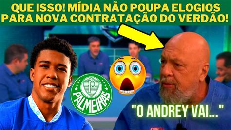 Que Isso Meu A M Dia Se Derreteu Nova Contrata O Do Palmeiras