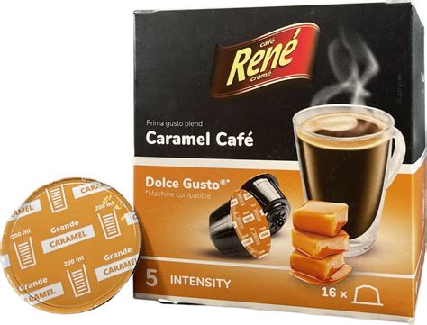 Caf Ren Caf Karamel Stk Dolce Gusto Kapsler