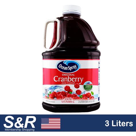 Ocean Spray Cranberry Juice Cocktail 3l Shopee Philippines