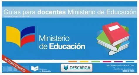 Guías Docentes Ministerio De Educación 2020 2021 2025 Elyex