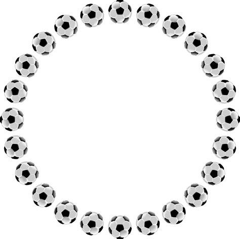 Soccer Ball Frame Openclipart