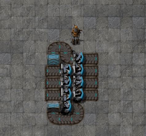 Neat little 3 to 4 belt balancer : r/factorio