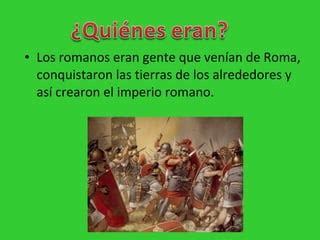 Los romanos | PPT