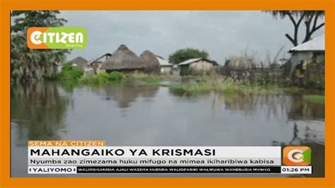 Wenyeji Wa Tana Delta Kaunti Ya Tana River Wahangaishwa Na Mafuriko