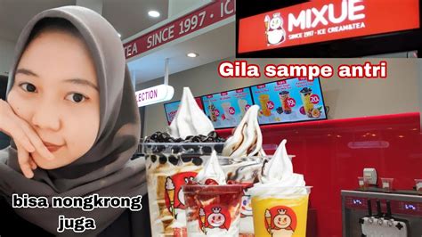 ES KRIM MIXUE RASA ISTIMEWA HARGA KAKI LIMA YouTube