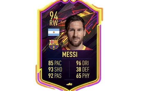 FIFA 22: Leaks Reveal Lionel Messi Will Be Highest Rated Player