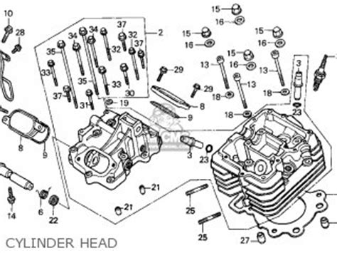 Honda Trx Fourtrax T Usa Parts Lists And Schematics