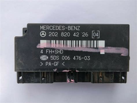 MERCEDES W124 and W202 Comfort Window Control Unit 2028204226 ...
