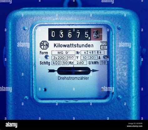 Medidores de electricidad visualización del consumo detalle contador