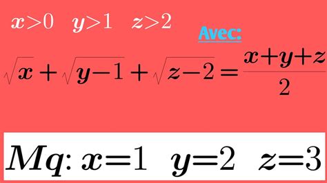 Olympiade maths pour lycée YouTube