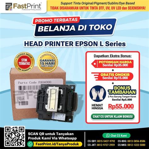 Jual Print Head Original Epson L L L L L L