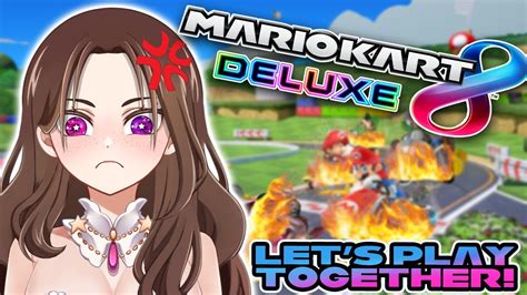 Can I Beat My Viewers In Mario Kart Mario Kart Deluxe Vtuber