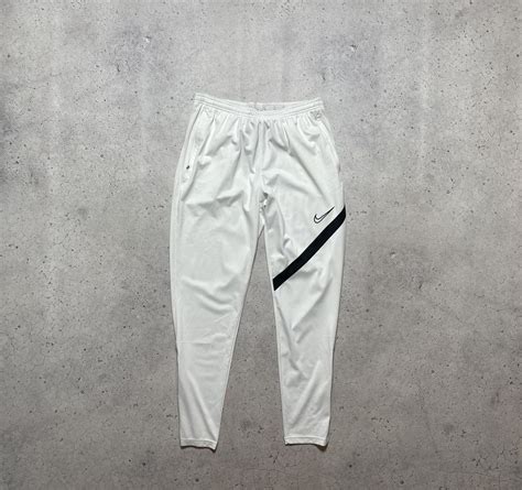 Мужские Белые Спортивные Штаны Nike Dri-Fit На Замках Оригинал M-L: 599 ...