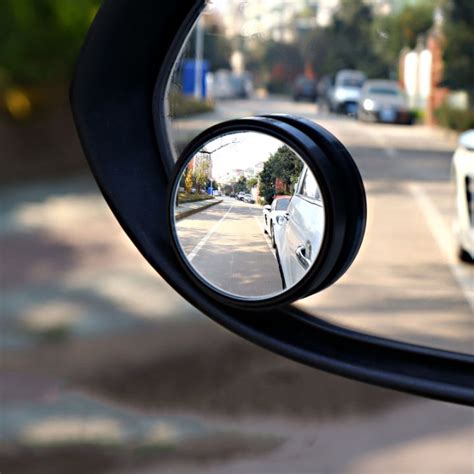 2pcs Reverse Car Rear View Mirror 360 Degree Adjustable Wide Angle