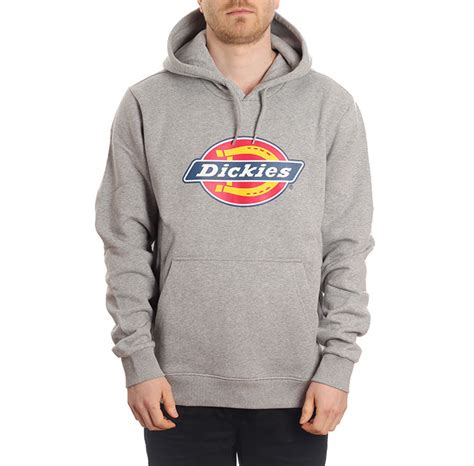 Dickies Icon Logo Hoodie Grey Melange Boardvillage Streetwear