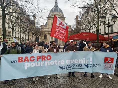 Bac Pro Une Premi Re Mobilisation R Ussie