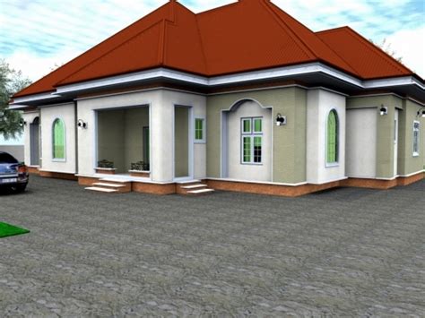 Fascinating 3 Bedroom House Plans And Designs In Nigeria Nigerian 4 ...