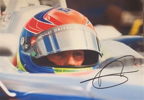 Autographe Photo D Dicac E Grosjean Romain Eur Picclick Fr