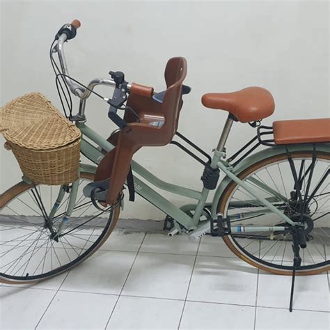 Jual Preloved Sepeda Faith Over Fear Sepeda Wanita Keranjang Sepeda