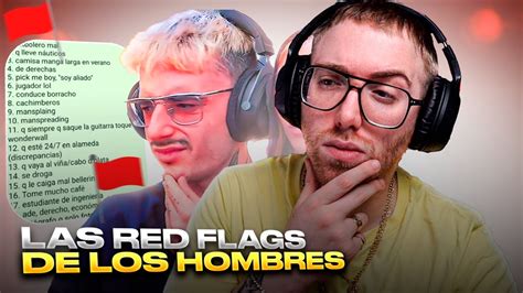 RODRIGO QUESADA OPINA SOBRE LAS RED FLAGS EN LOS HOMBRES YouTube